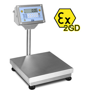 váha EPQI2GD30B, 30kg/5g, 400x400mm, ATEX2GD